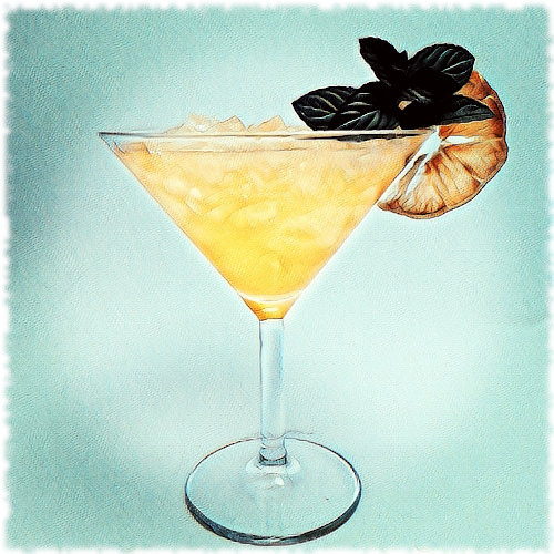 Tahitian Gold Cocktail