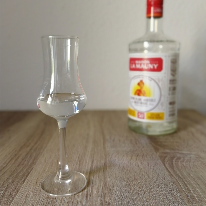 Maison La Mauny Rhum Blanc Agricole 50° Glas