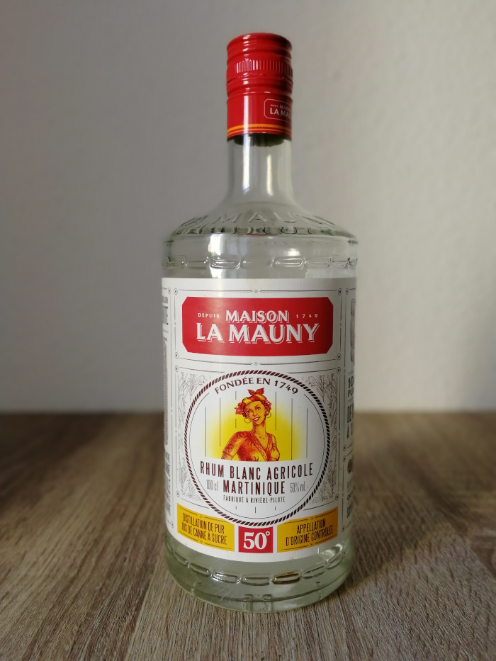 Maison La Mauny Rhum Blanc Agricole 50°