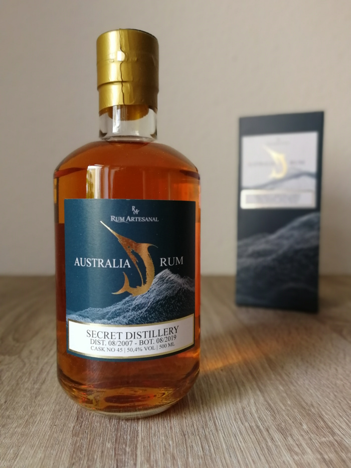 Rum Artesanal Australia Rum Secret Distillery