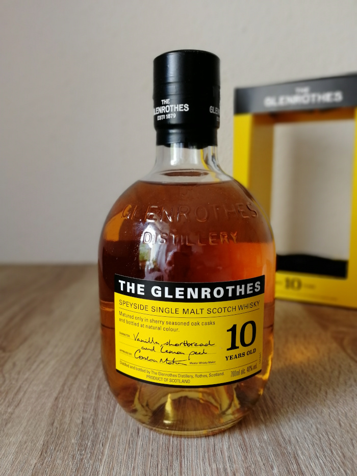 The Glenrothes 10 Years Old Speyside Single Malt Scotch Whisky