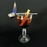Black Stripe Cocktail