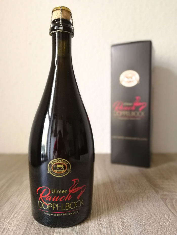 Gold Ochsen Ulmer Rauch Doppelbock Jahrgangsbier 2018