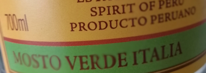 Barsol Pisco Mosto Verde Italia Titel