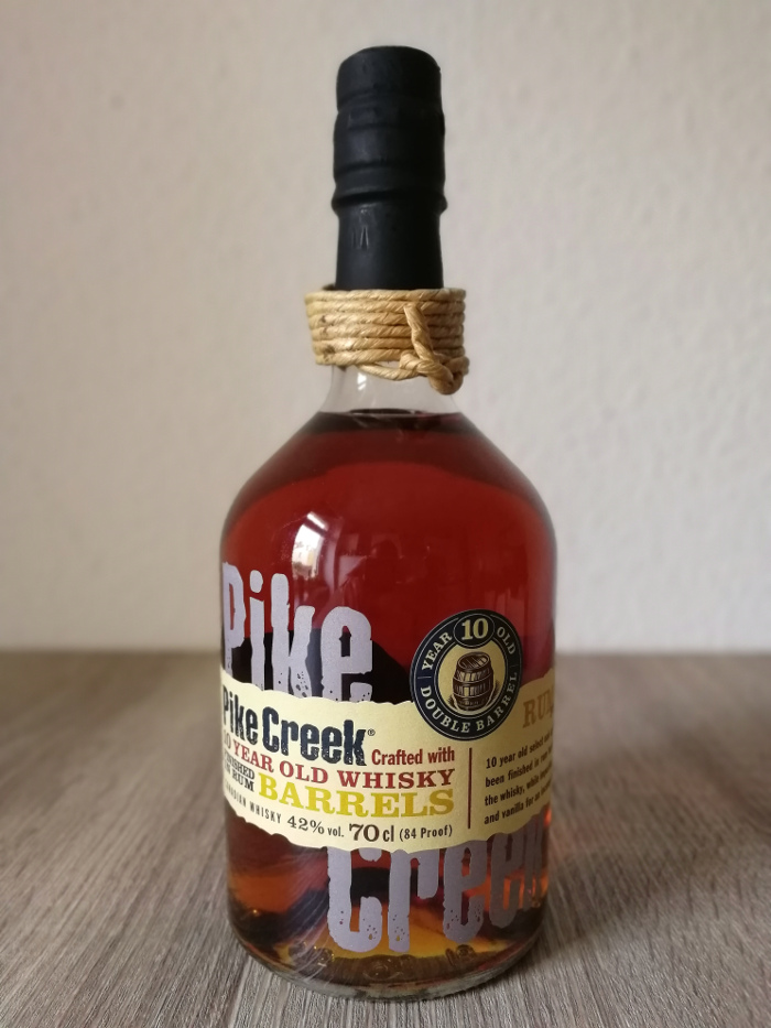 Pike Creek 10 Year Old Whisky Finished in Rum Barrels