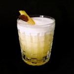 Truffled Boston Sour Cocktail