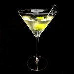 Dry Orange Martini Cocktail