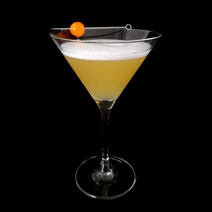 Double Barley Martini Cocktail