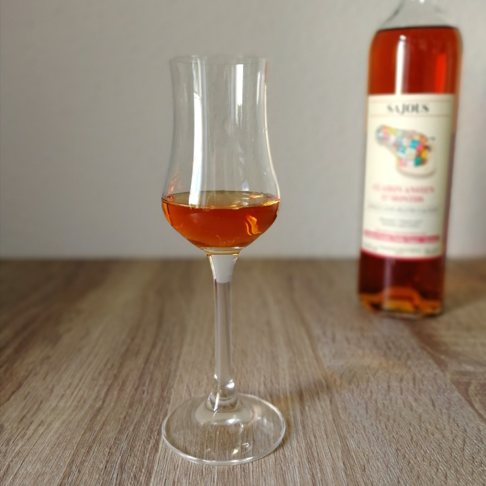 Sajous Clairin Ansyen 37 Months Single Cask Glas