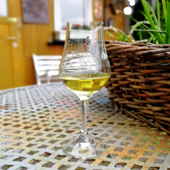 Zhuyeqing Jiu 10 (竹叶青酒10) Glas