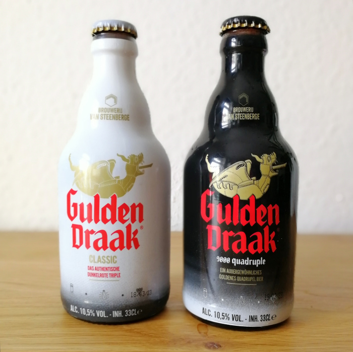 Brouwerij Van Steenberge Gulden Draak Classic und 9000 Quadruple