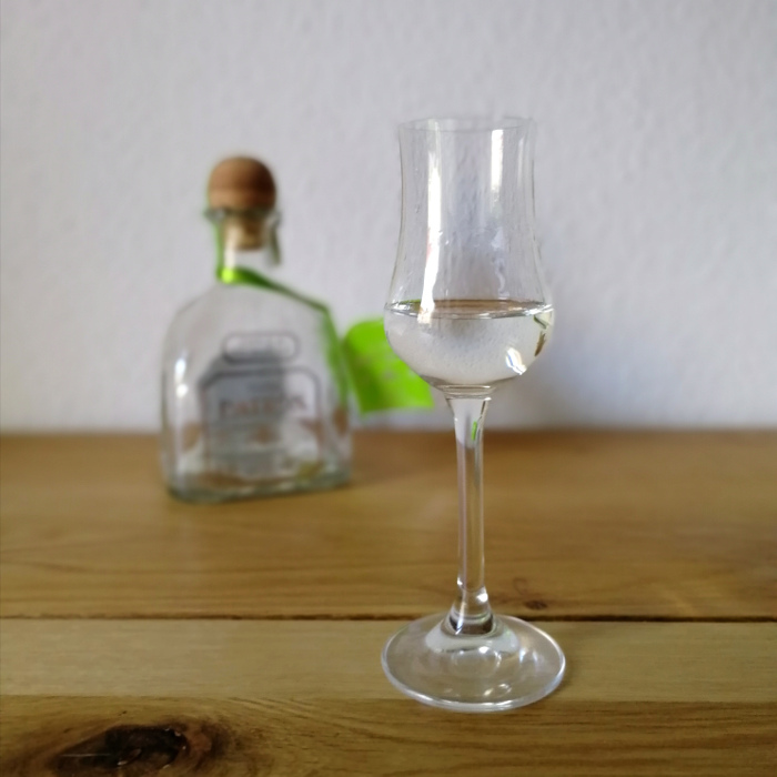 Patrón Silver Tequila Glas
