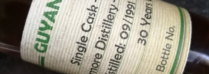 Flensburg Rum Company Guyana KFM Rum 1991-2021 Titel