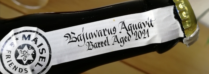 Maisel & Friends Bajuwarus Aquavit Barrel Aged 2021 Titel
