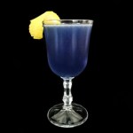 Violet Fizz Cocktail