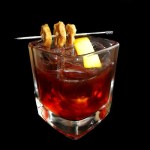 Banana Boulevardier Cocktail