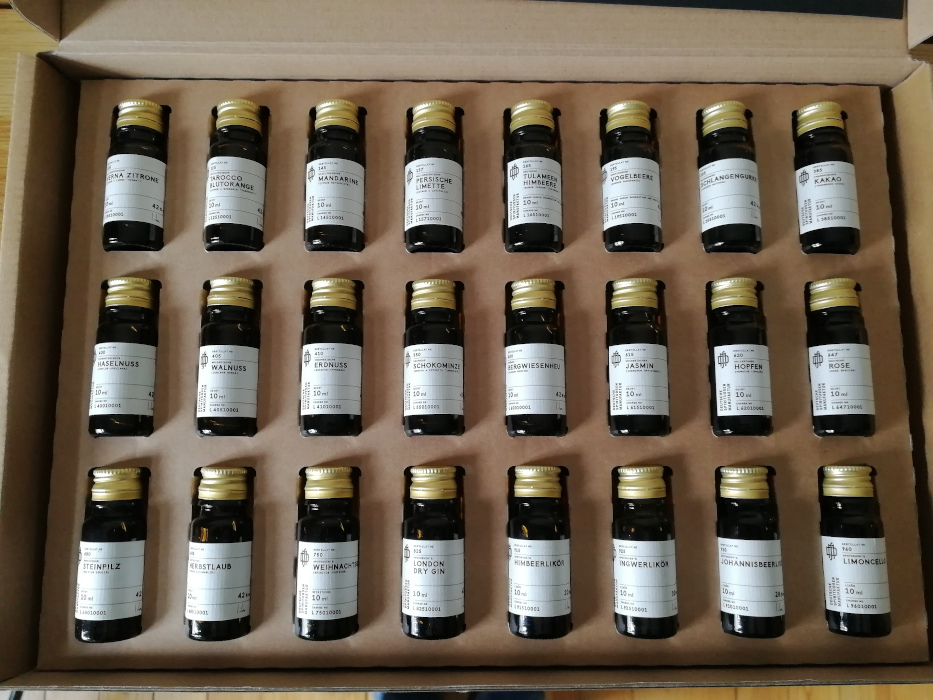 DSM Tasting Box Draufsicht