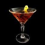 Grappa Manhattan Cocktail