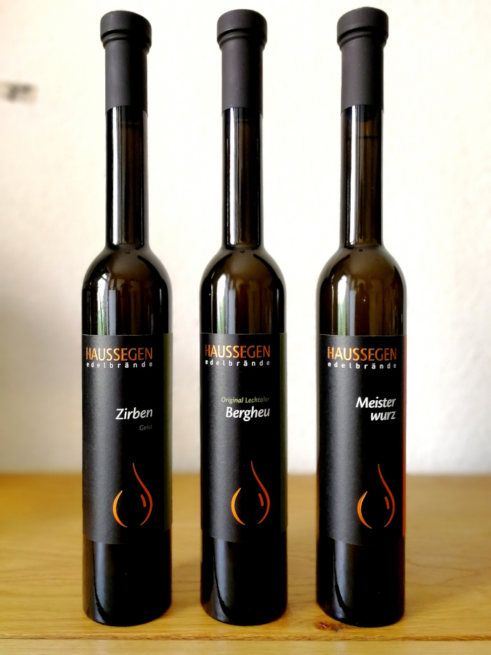 Lechtaler Haussegen Meisterwurz, Bergheu und Zirben