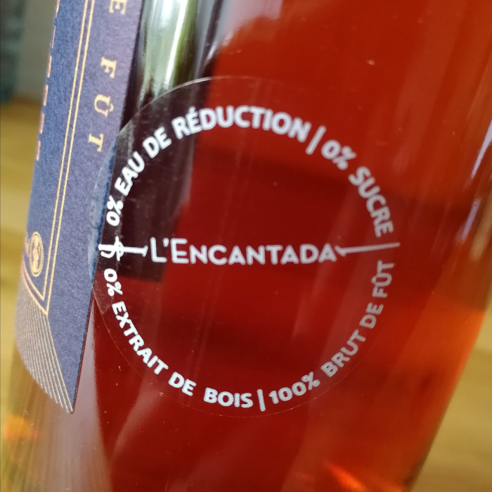 L'Encantada 10th Anniversary Edition Limitée Domaine Lous Pibous 2002 Bas-Armagnac Aufkleber