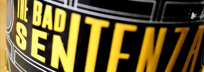 Brewfist The Bad - Sentenza Barrel Aged Imperial Chocolate Coffee Stout Titel