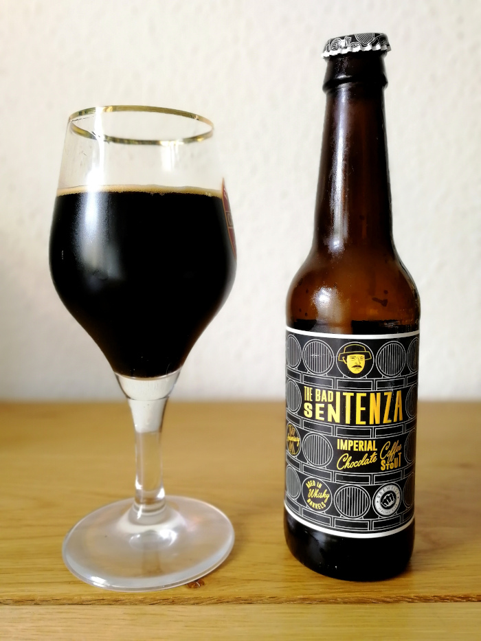 Brewfist The Bad - Sentenza Barrel Aged Imperial Chocolate Coffee Stout