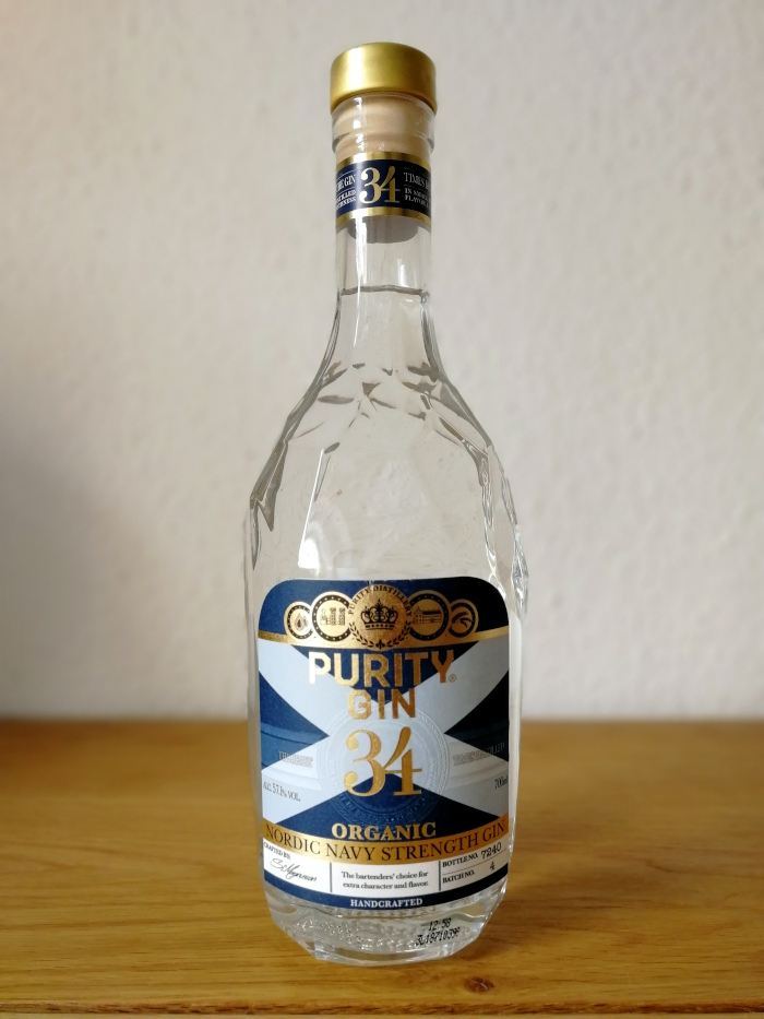 Purity Navy Strength 34 Nordic Organic Gin