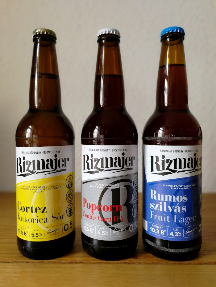 Rizmajer Cortez, Popcorn und Rumos szilvás