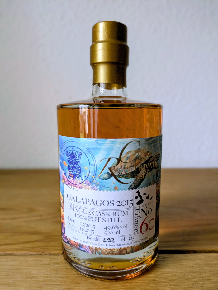 RumClub Private Selection Edition 60 Galápagos 2015 Single Cask Rum
