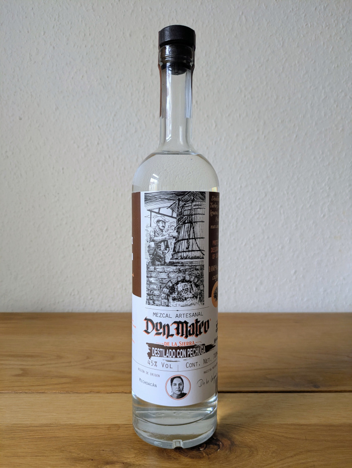 Don Mateo de la Sierra Destilado con Pechuga Mezcal Artesanal