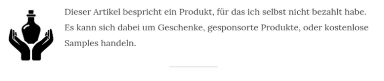 Gesponsortes Produkt