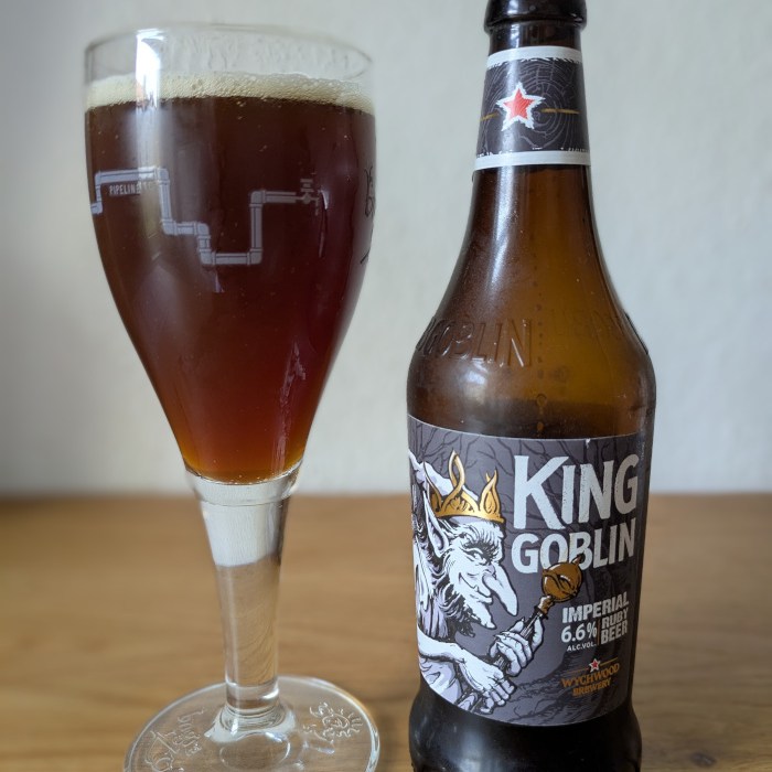 Wychwood Brewery King Goblin Imperial Ruby Beer